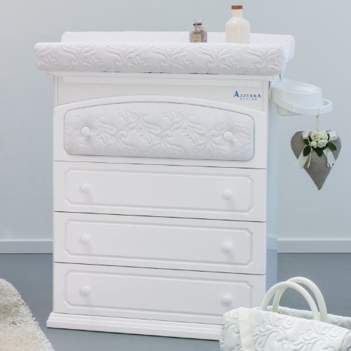 Azzurra Design Wickeltisch mit Badewanne