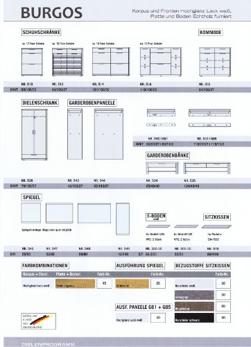 Burgos Dielenprogramm