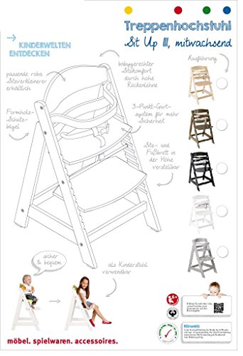 Treppenhochstuhl Sit Up III