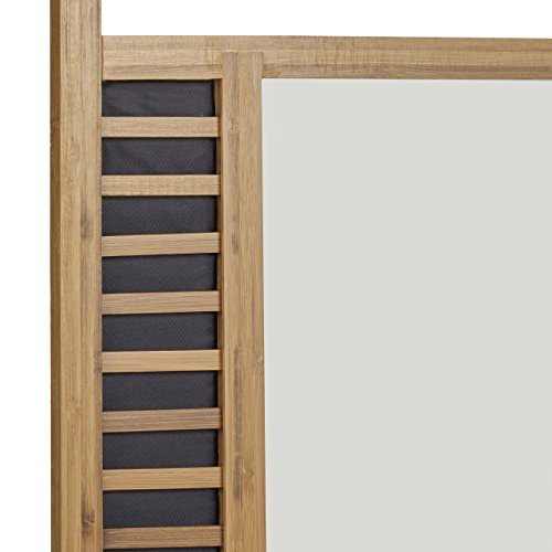 Relaxdays Bambus Spiegel