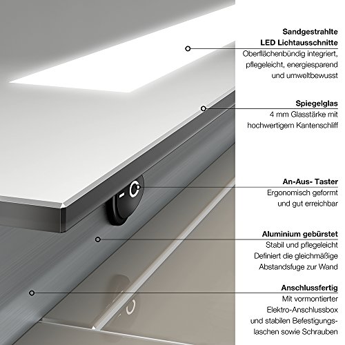 Talos LED-Spiegel Sky