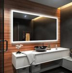 Design Badspiegel mit LED Beleuchtung