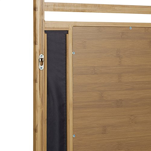 Relaxdays Bambus Spiegel