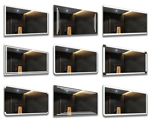 Design Badspiegel mit LED Beleuchtung