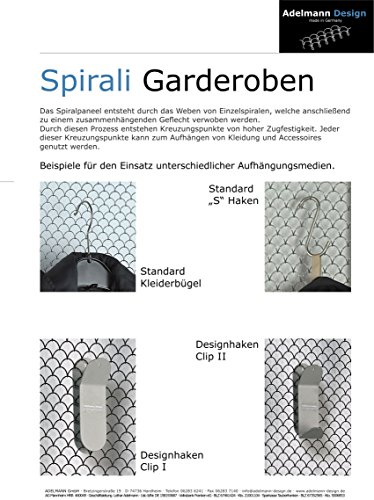 Spirali Garderobe Frame white