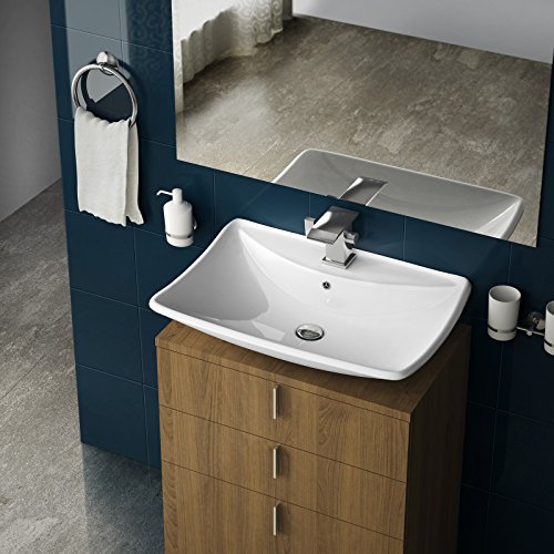 Aquamarin Modernes Waschbecken