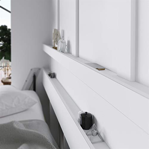 Smartbett Standard 140x200 Horizontal Weiss Schrankbett Ausklappbares Wandbett Ideal Geeignet Als Wandklappbett Furs Gastezimmer Buro Wohnzimmer Schlafzimmer Mobel Sortimentmobel Sortiment
